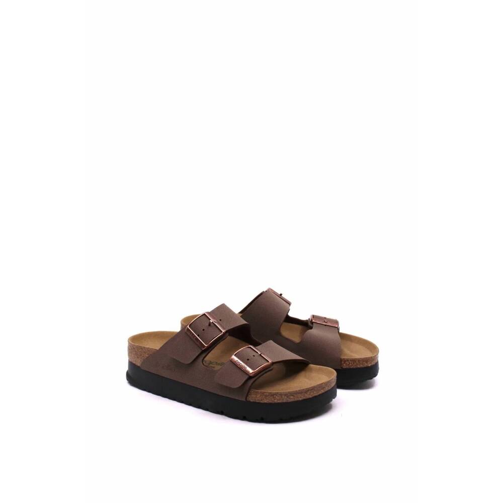 NEW BIRKENSTOCK women's arizona platform sandal in mocha